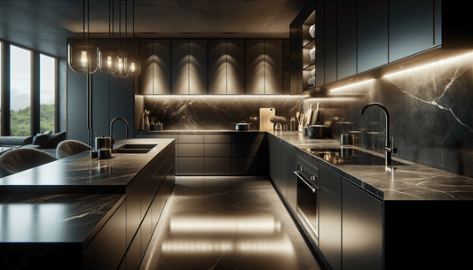 Elevate Your Home with Dark Stone Countertops Solutions - Z Boutique by Marble Couture