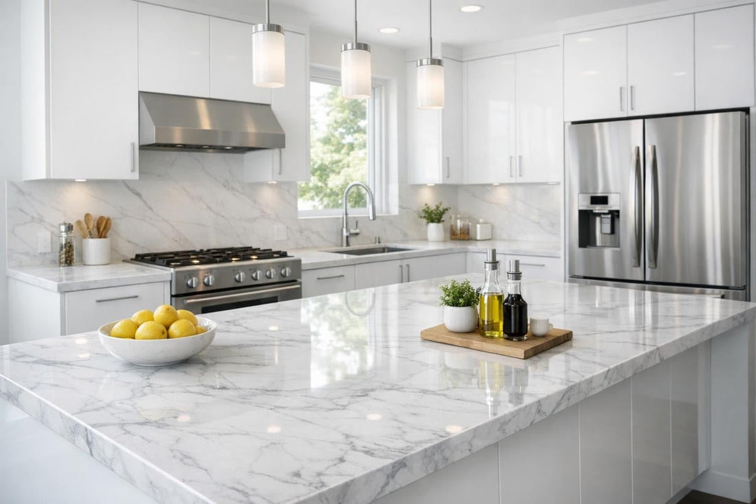 Elevate Your Kitchen Elegance with Marble Countertops - Zicana Boutique