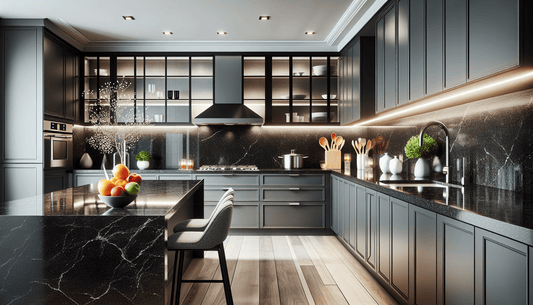Elevate Your Kitchen with Black Granite Countertops - Z Boutique by Marble Couture