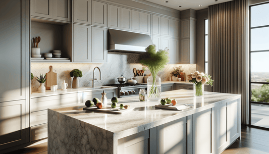 Elevate Your Kitchen with Sleek White Granite Solutions - Z Boutique by Marble Couture
