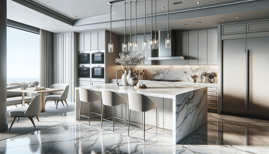 Elevate Your Kitchen with White Macaubas Quartzite - Z Boutique by Marble Couture