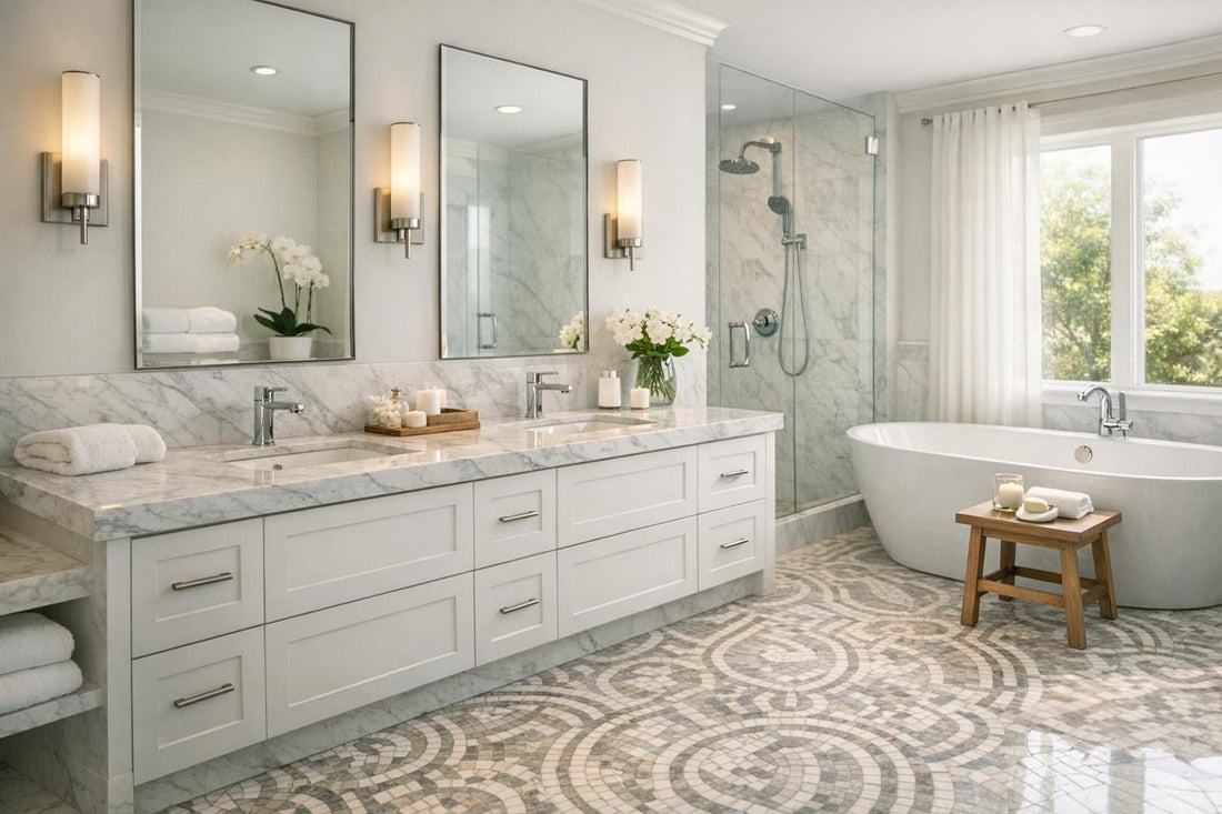 Elevate Your Space: Marble and Tile Bathroom Solutions - Zicana Boutique