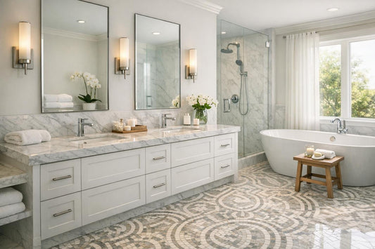 Elevate Your Space: Marble and Tile Bathroom Solutions - Zicana Boutique