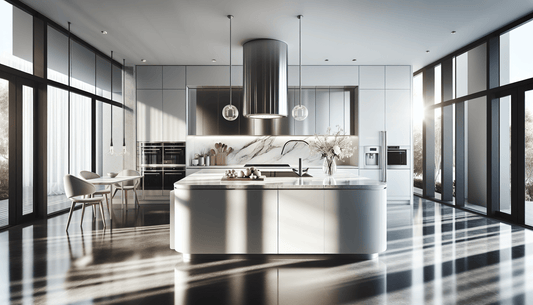 Elevate Your Space: Stunning White Granite Kitchen Solutions - Z Boutique by Marble Couture