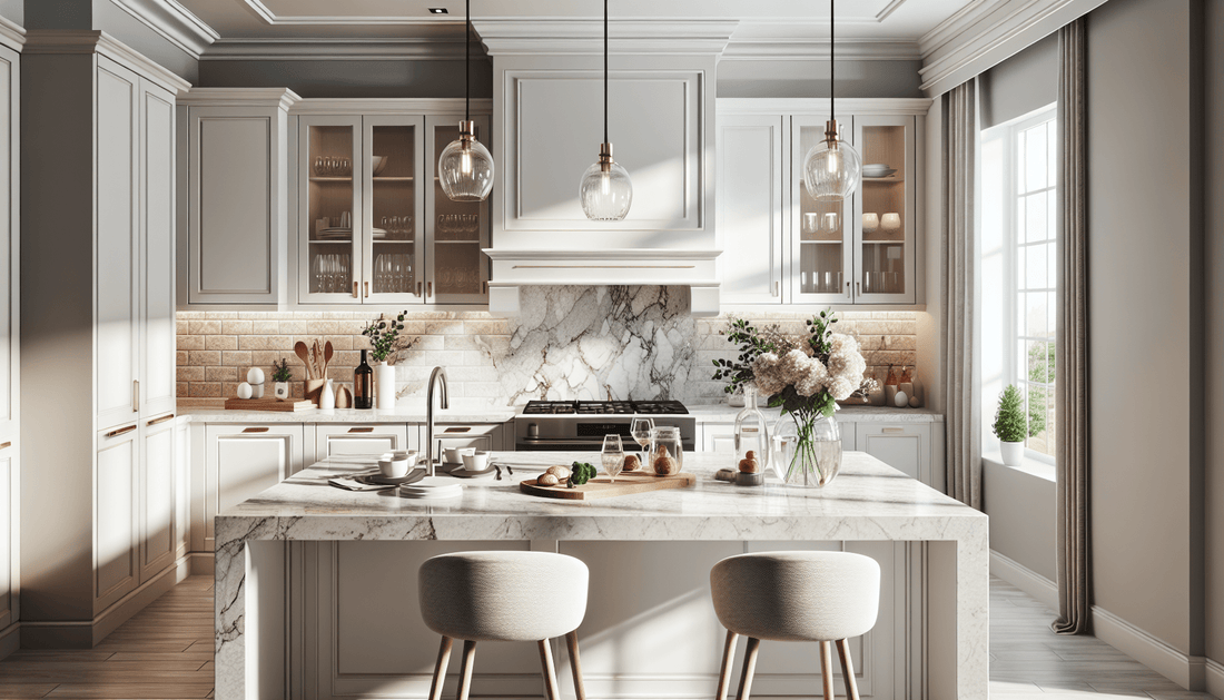 Elevate Your Space: The Allure of White Granite Countertops - Z Boutique by Marble Couture