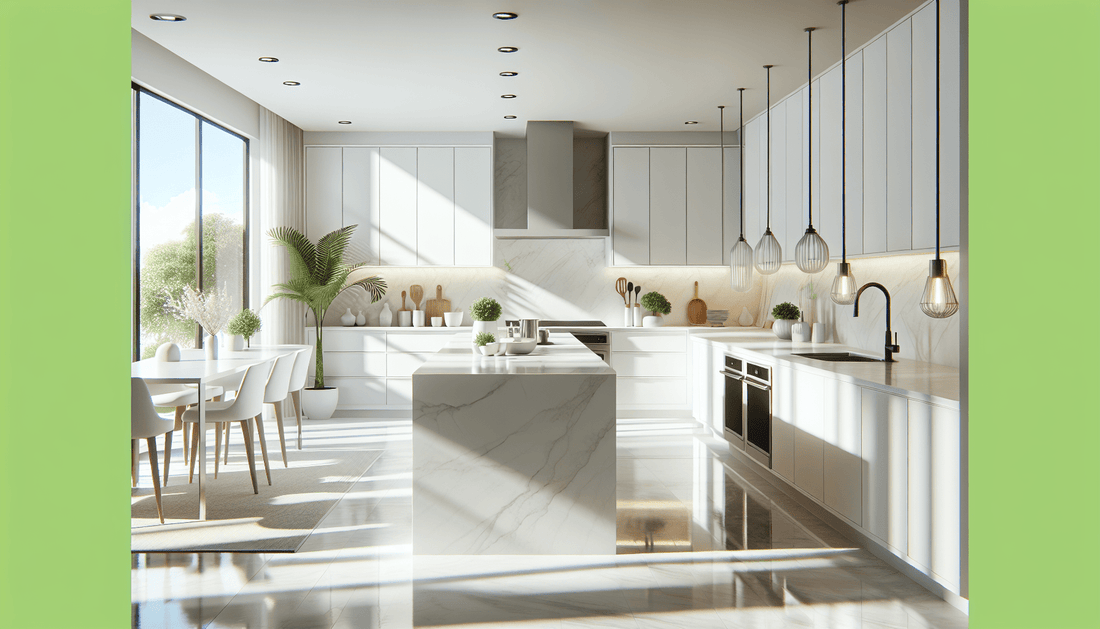 Elevate Your Space: The Benefits of White Quartz Countertops - Z Boutique by Marble Couture