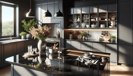 Elevate Your Space: The Timeless Appeal of Black Granite Countertops - Z Boutique by Marble Couture