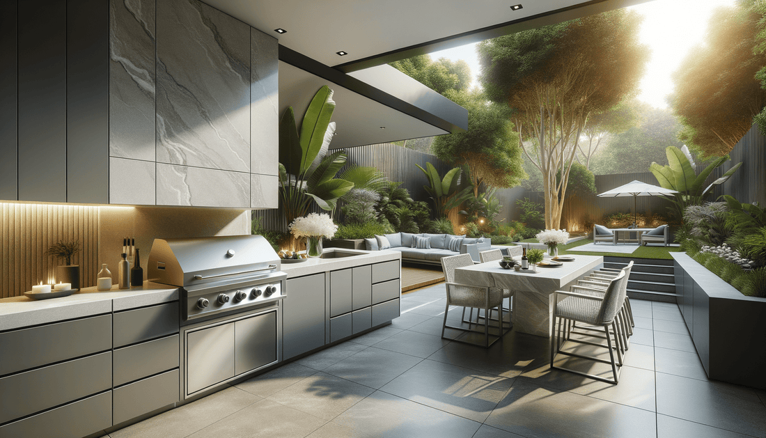 Elevate Your Space with a Dekton Outdoor Kitchen Design - Zicana Boutique