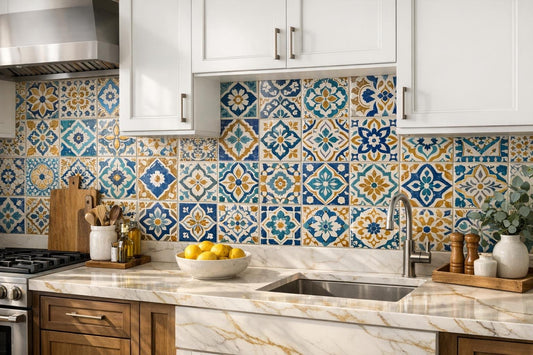 Elevate Your Space with a Kitchen Ceramic Tile Backsplash - Zicana Boutique