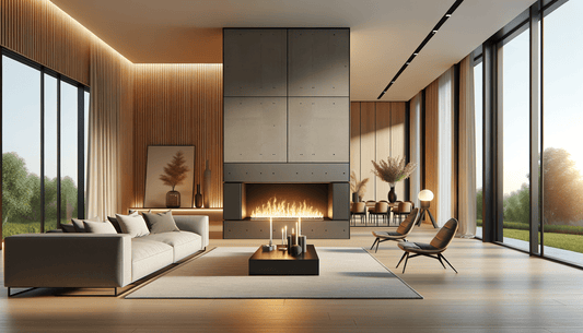 Elevate Your Space with a Sleek Dekton Fireplace - Zicana Boutique