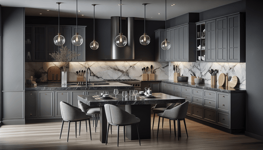 Elevate Your Space with Dark Gray Quartz Countertops - Z Boutique by Marble Couture