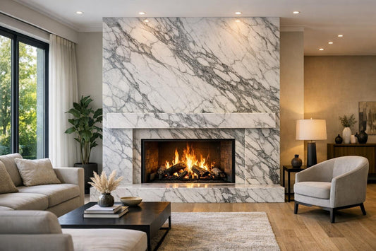 Elevate Your Space with Marble for Fireplace Design - Zicana Boutique