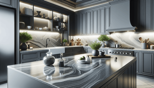 Elevate Your Space with Stunning Gray Quartz Countertops - Z Boutique by Marble Couture
