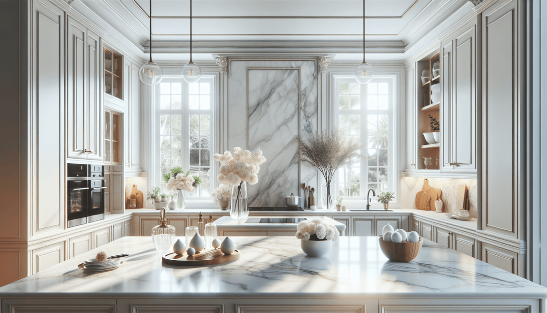 Elevate Your Space with Stunning Marble White Countertops - Z Boutique by Marble Couture