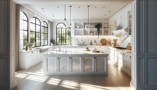 Elevate Your Space with Stunning Quartz White Countertops - Z Boutique by Marble Couture