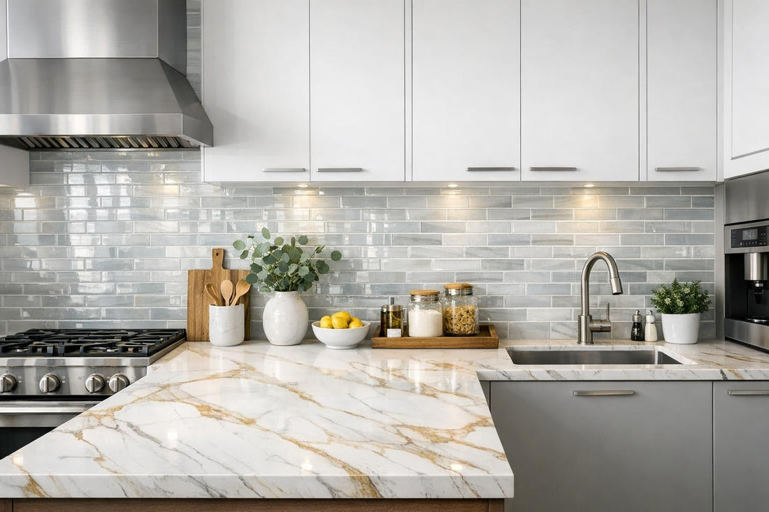Elevate Your Space with Stylish Glass Tile Backsplashes - Zicana Boutique