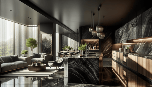 Elevate Your Space with Timeless Mist Black Granite Solutions - Z Boutique by Marble Couture
