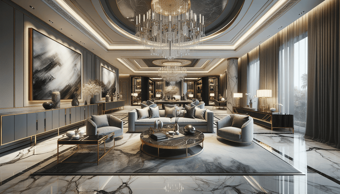 Embrace Elegance: Integrating Gray Granite in Luxury Indoor Design - Z Boutique by Marble Couture