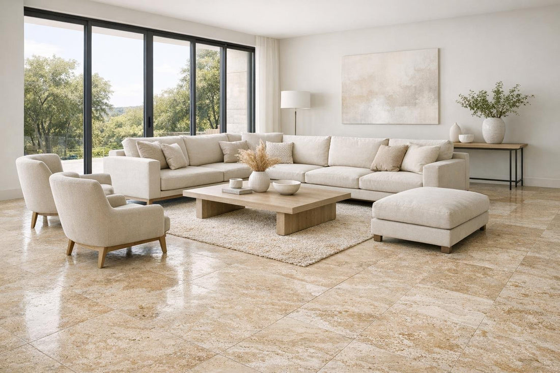Enhance Elegance with Durable Travertine Floors: A Guide - Zicana Boutique