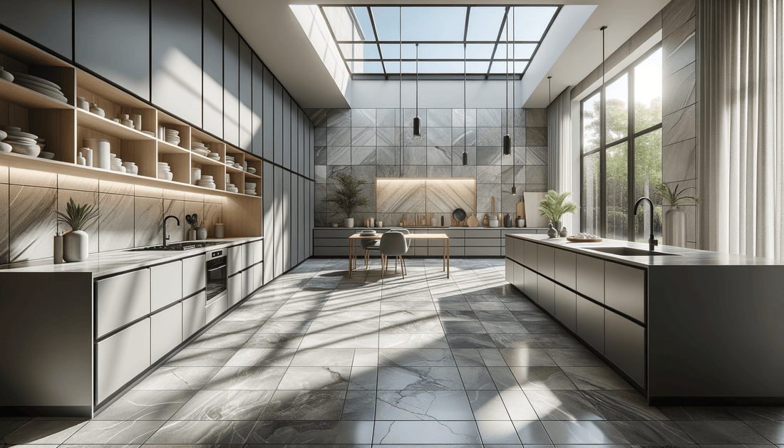 Enhance Interiors: Polar Kc Dekton 56"x56" Tile Solution - Zicana Boutique