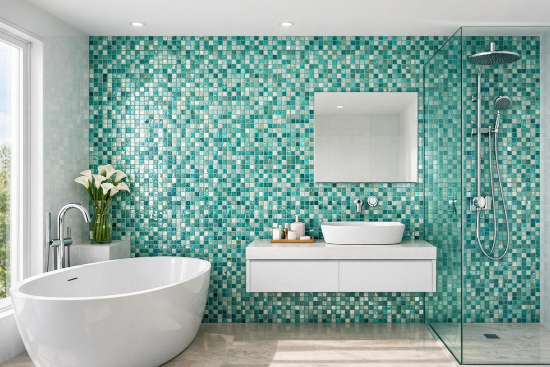 Enhance Interiors with Bisazza GM 20.97 Glass Mosaics - Zicana Boutique