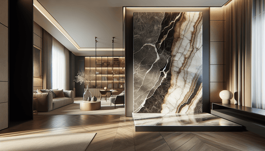 Enhance Interiors with Exquisite Picasso Marble Slab Solutions - Z Boutique by Marble Couture