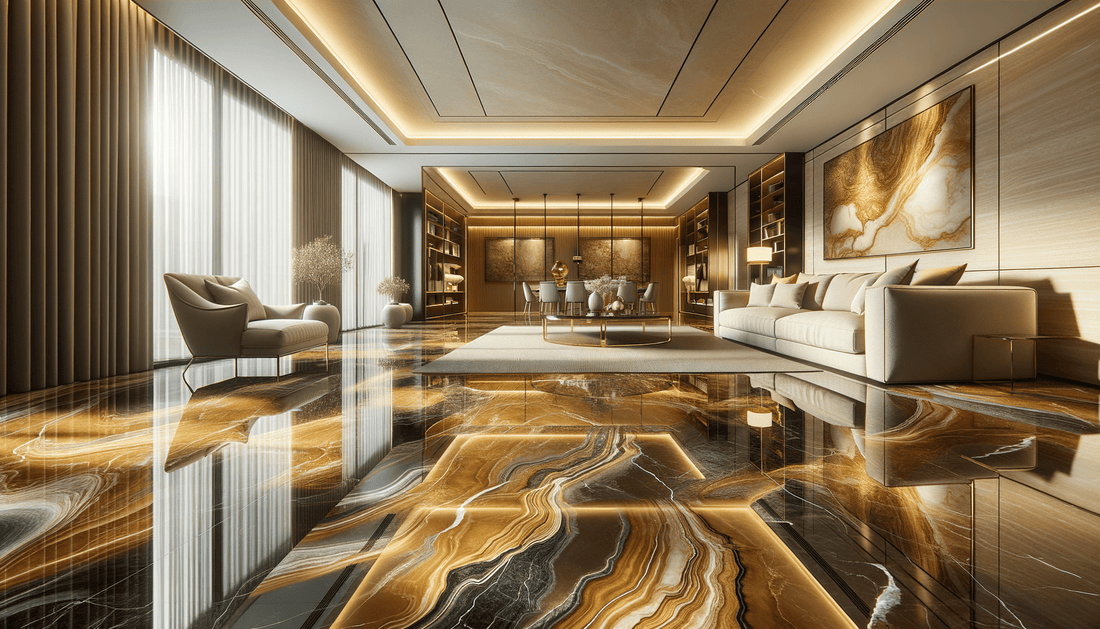 Enhance Interiors with Inca Gold Polished Marble from Zicana - Zicana Boutique
