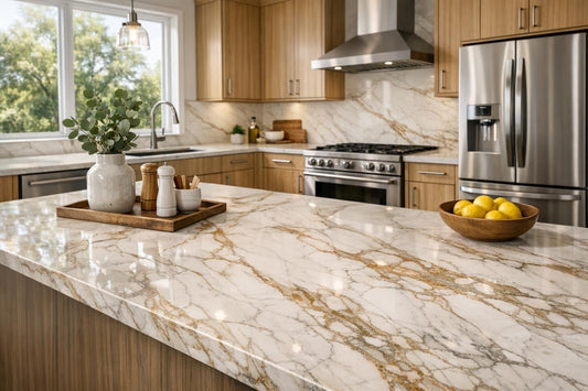 Enhance Interiors with Sienna Statuario Tessa Quartz Elegance - Zicana Boutique