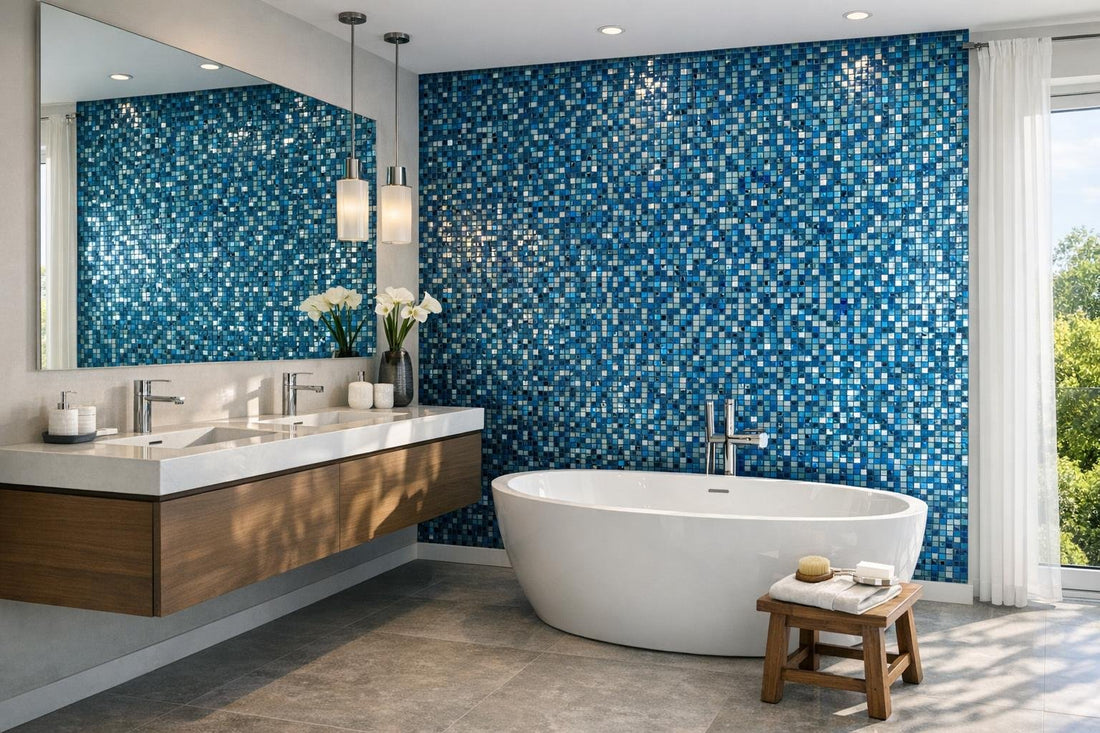 Enhance Spaces: Bisazza Glass Mosaic for Designers & Homeowners - Zicana Boutique
