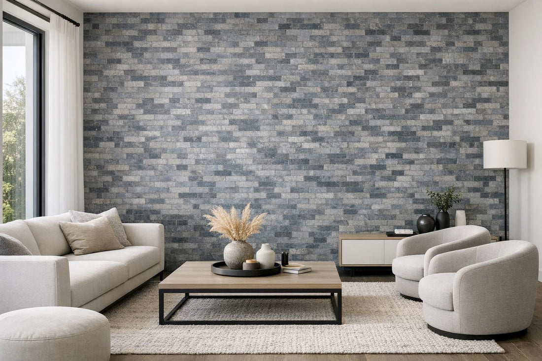 Enhance Spaces with Abbey Road Belgian Bluestone Mosaic - Zicana Boutique