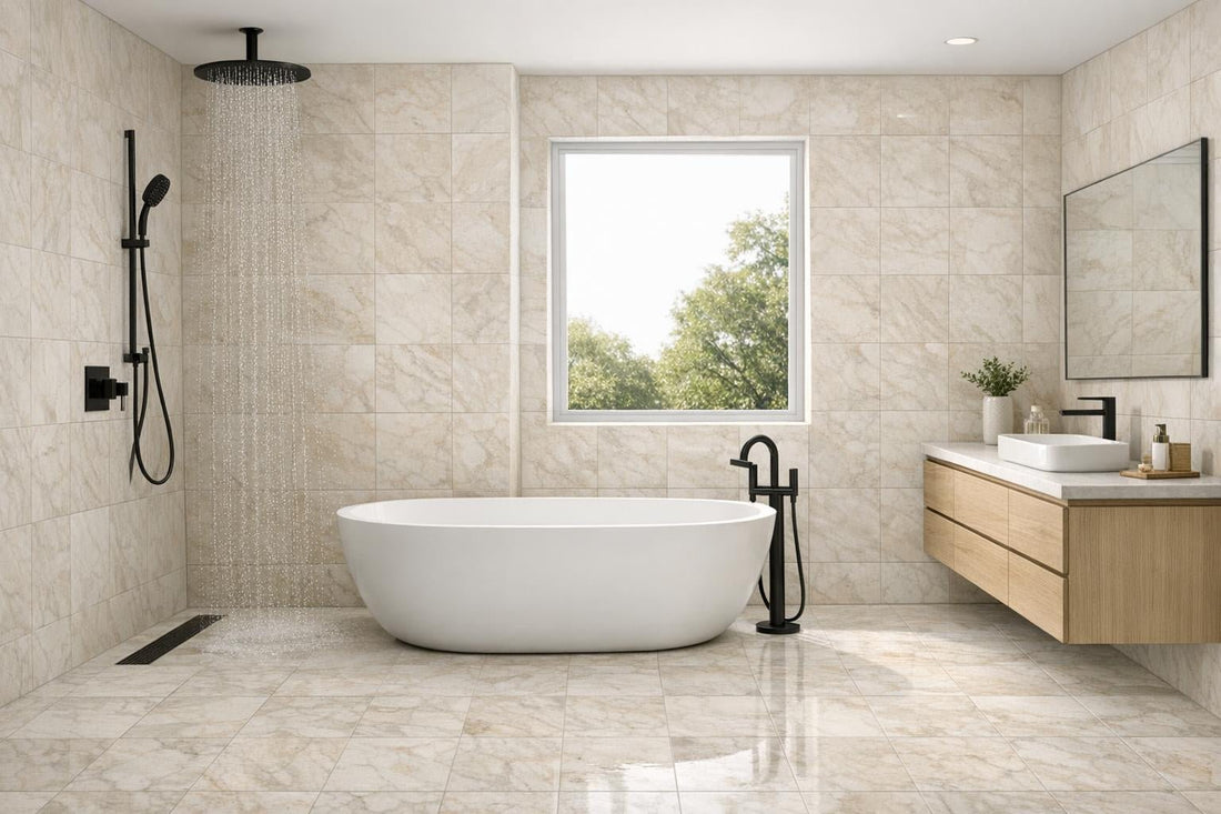 Enhance Spaces with Afyon Sugar Marble Tile - Zicana - Zicana Boutique