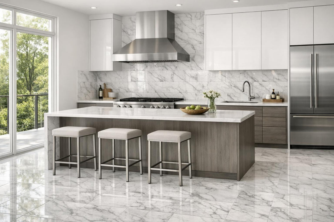 Enhance Spaces with Asian White Marble Tile - Zicana - Zicana Boutique