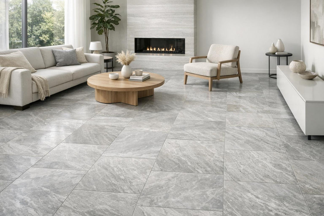 Enhance Spaces with Athens Silver Honed Marble Tile - Zicana Boutique