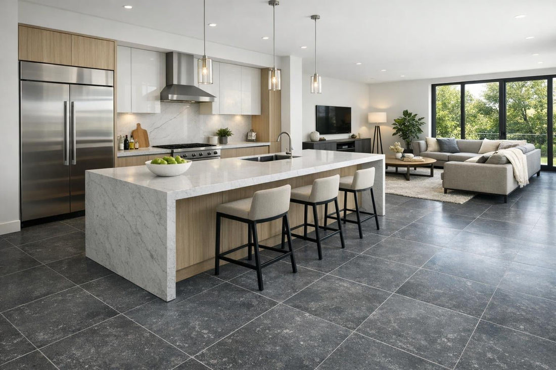Enhance Spaces with Belgian Bluestone Artistic Tile Solutions - Zicana Boutique