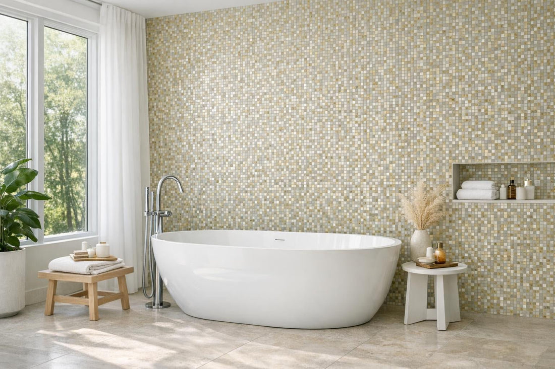Enhance Spaces with Bisazza Gloria Glass Mosaics - Zicana Boutique
