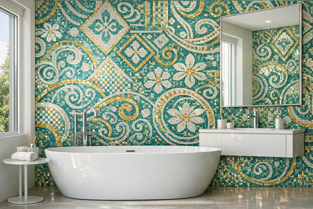 Enhance Spaces with Bisazza Iside Glass Mosaic Insights - Zicana Boutique