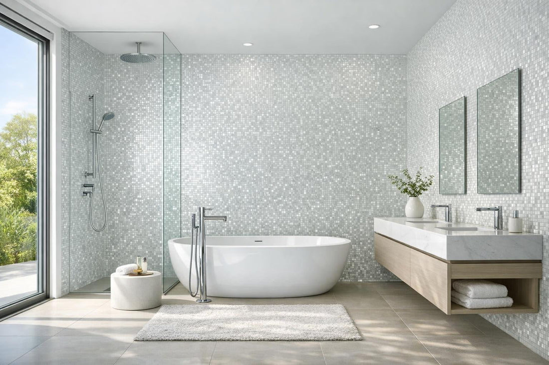 Enhance Spaces with Bisazza SM 01 Glass Mosaic - Zicana Boutique