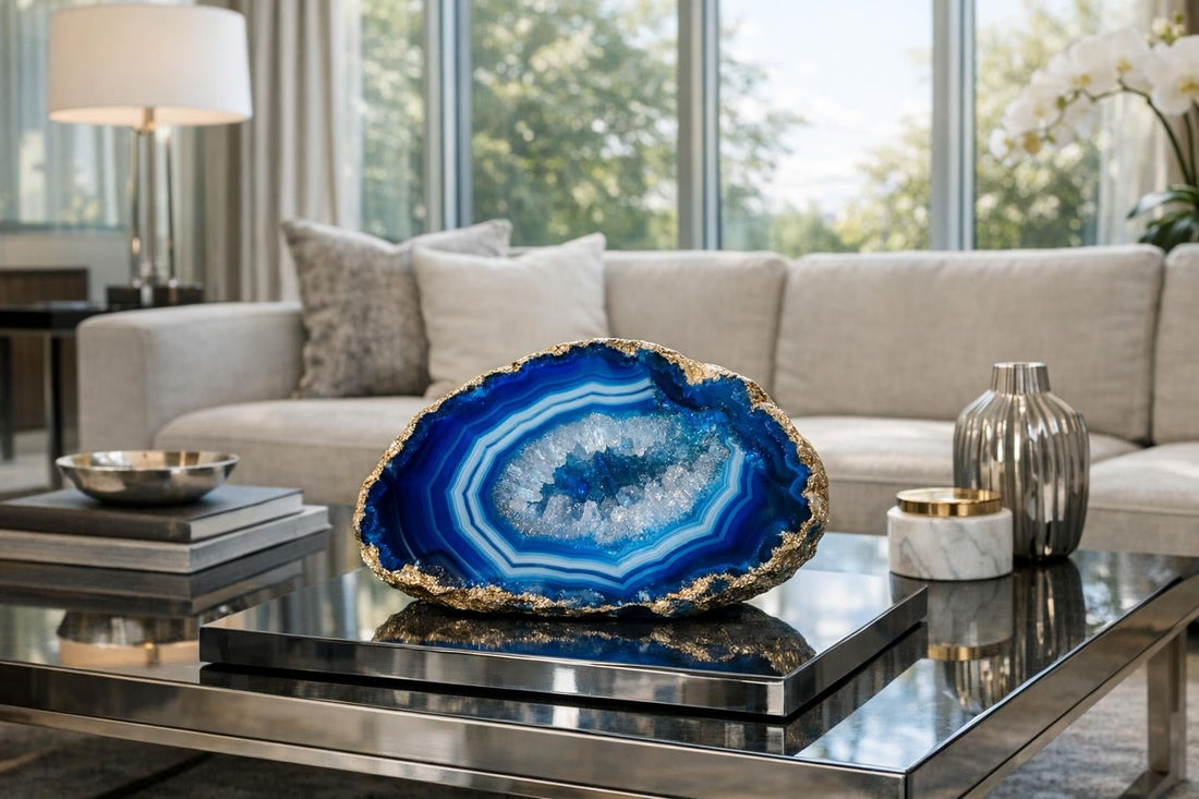 Enhance Spaces with Blue Agate from Zicana Boutique - Zicana Boutique