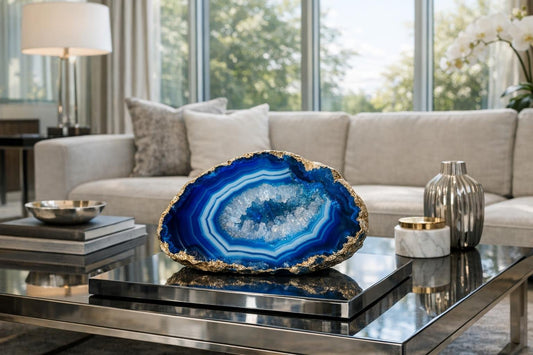 Enhance Spaces with Blue Agate from Zicana Boutique - Zicana Boutique