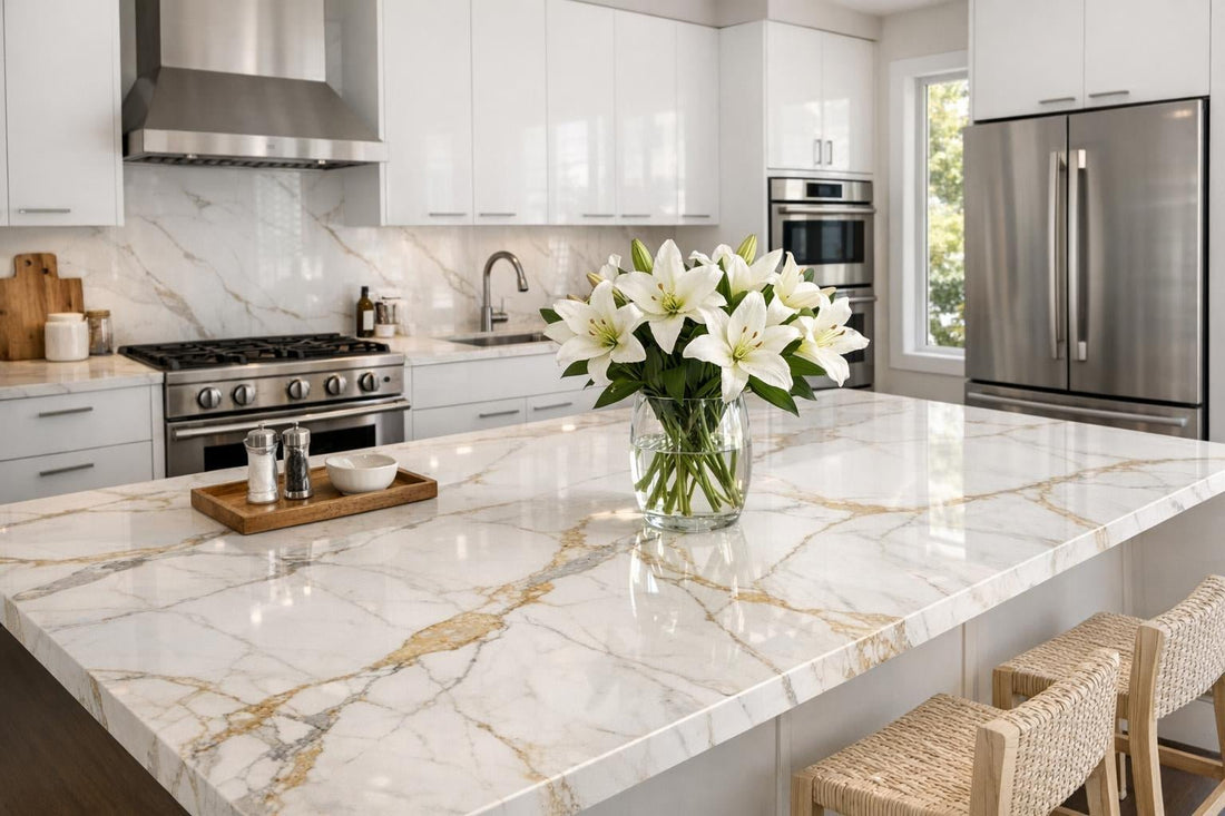 Enhance Spaces with Calacatta Gold Fondovalle Elegance - Zicana Boutique
