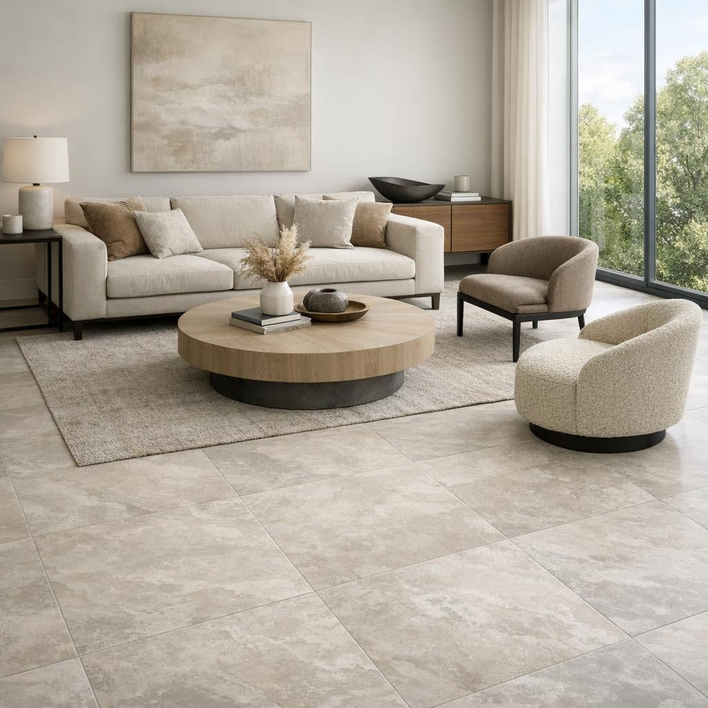 Enhance Spaces with Cloud Limestone Tile - Artistic Tile - Zicana Boutique