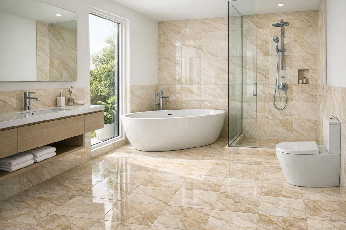 Enhance Spaces with Diano Royale Marble 12"x12" Tiles - Zicana Boutique