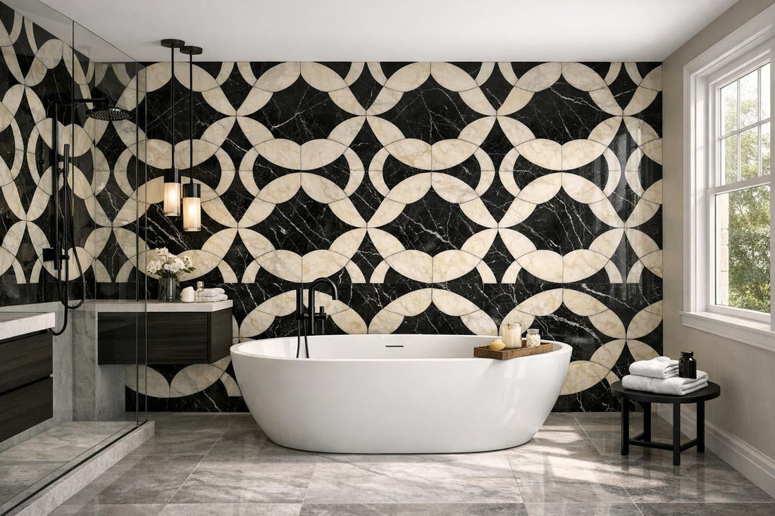 Enhance Spaces with Duo by Alison Rose Nero/Vanilla Onyx - Zicana Boutique