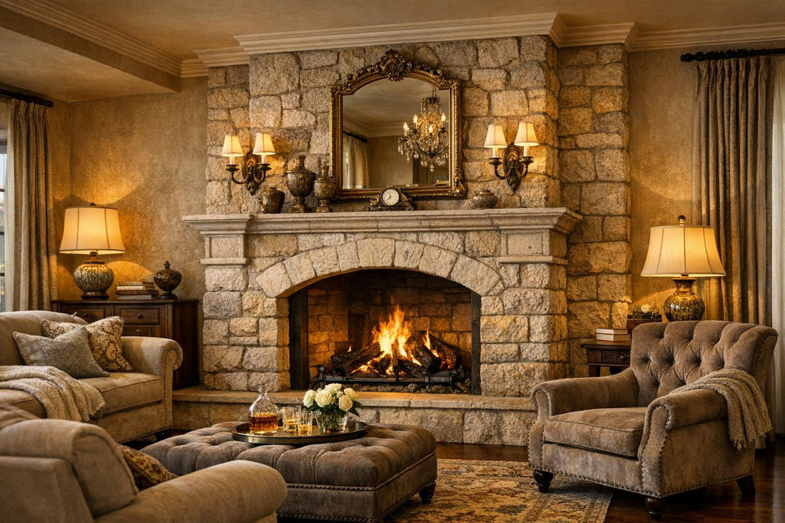 Enhance Spaces with Elegant Stone Fireplace Surrounds - Zicana Boutique