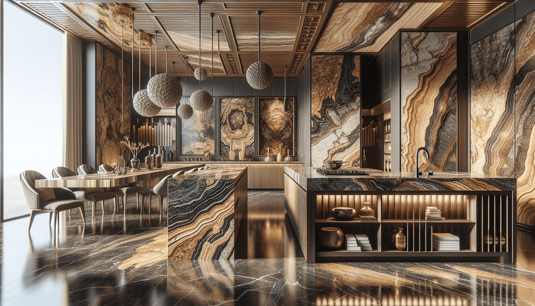 Enhance Spaces with Exotic Granite Slabs from Zicana Boutique - Z Boutique by Marble Couture