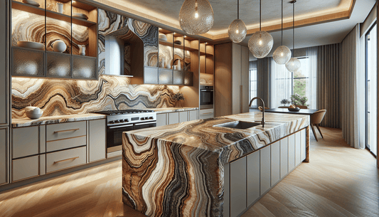 Enhance Spaces with Fantasy Brown Granite Countertops - Z Boutique by Marble Couture