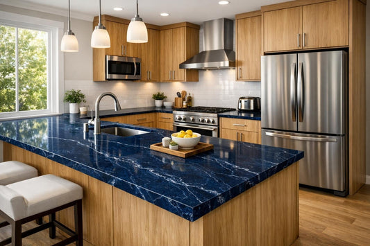 Enhance Spaces with Inverness Cobalt Cambria Insights - Zicana Boutique