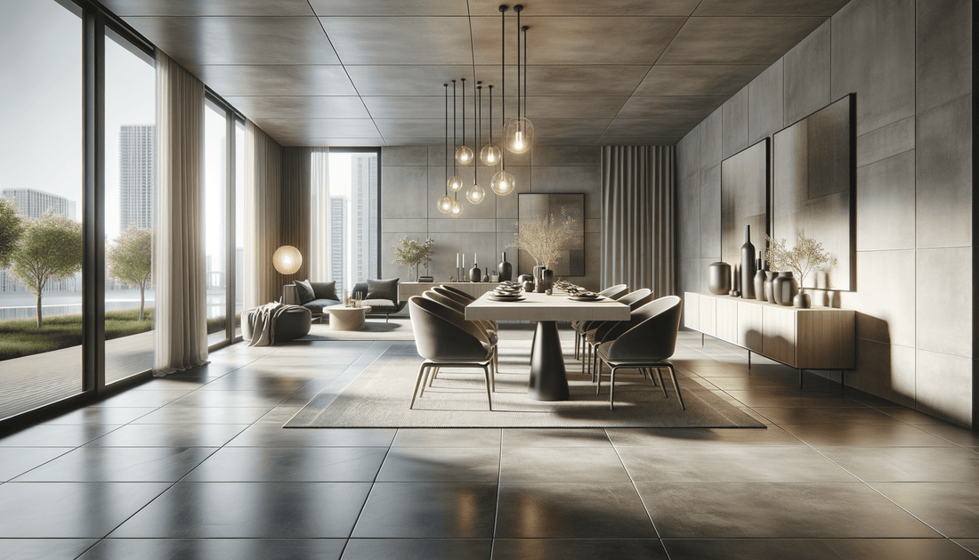 Enhance Spaces with Kira Dekton 56"x28" Field Tile - Zicana Boutique