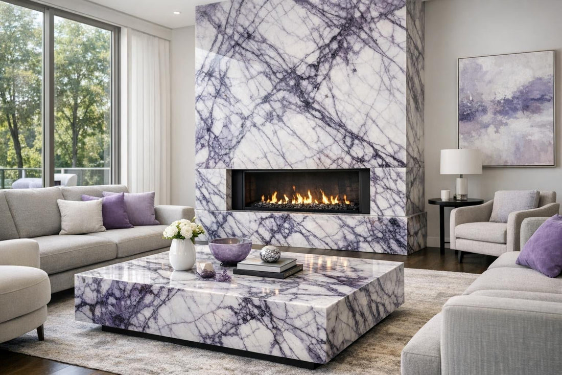 Enhance Spaces with Lilac Extra Marble by Zicana Boutique - Zicana Boutique