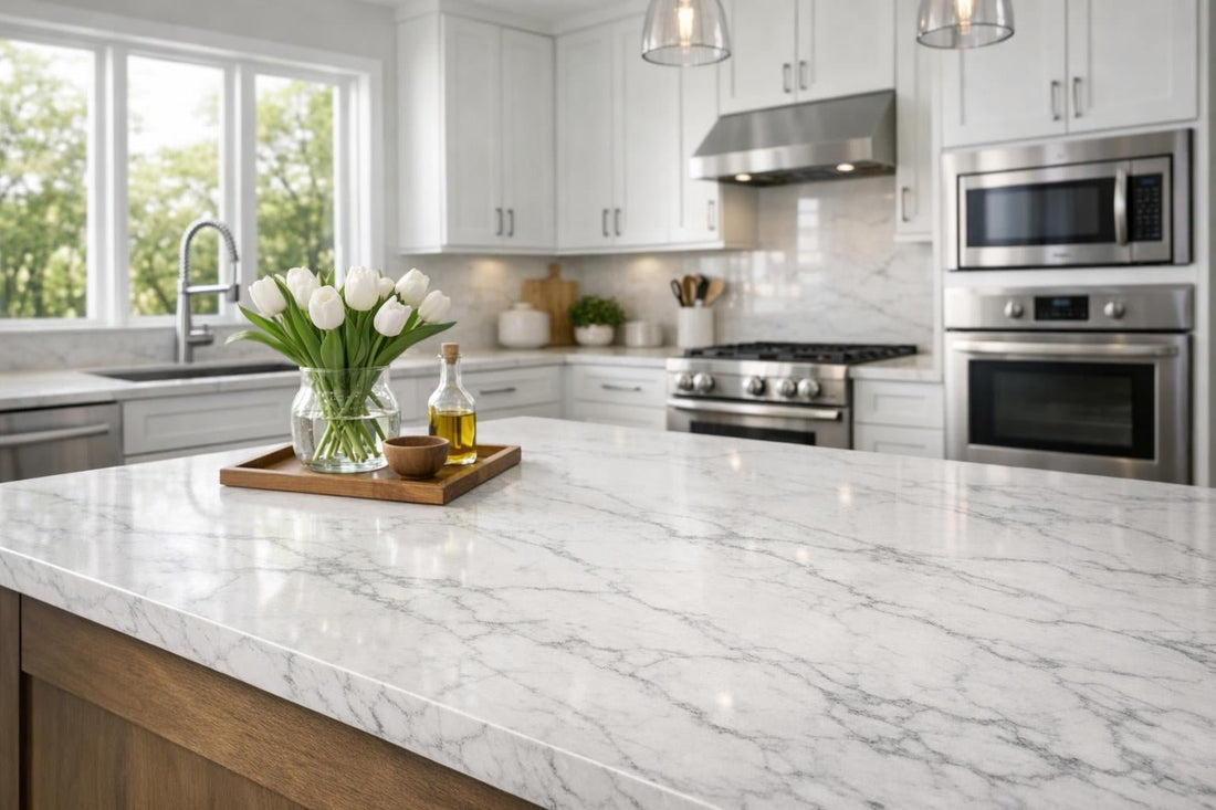 Enhance Spaces with Mountain Carrara Wilsonart Solutions - Zicana Boutique